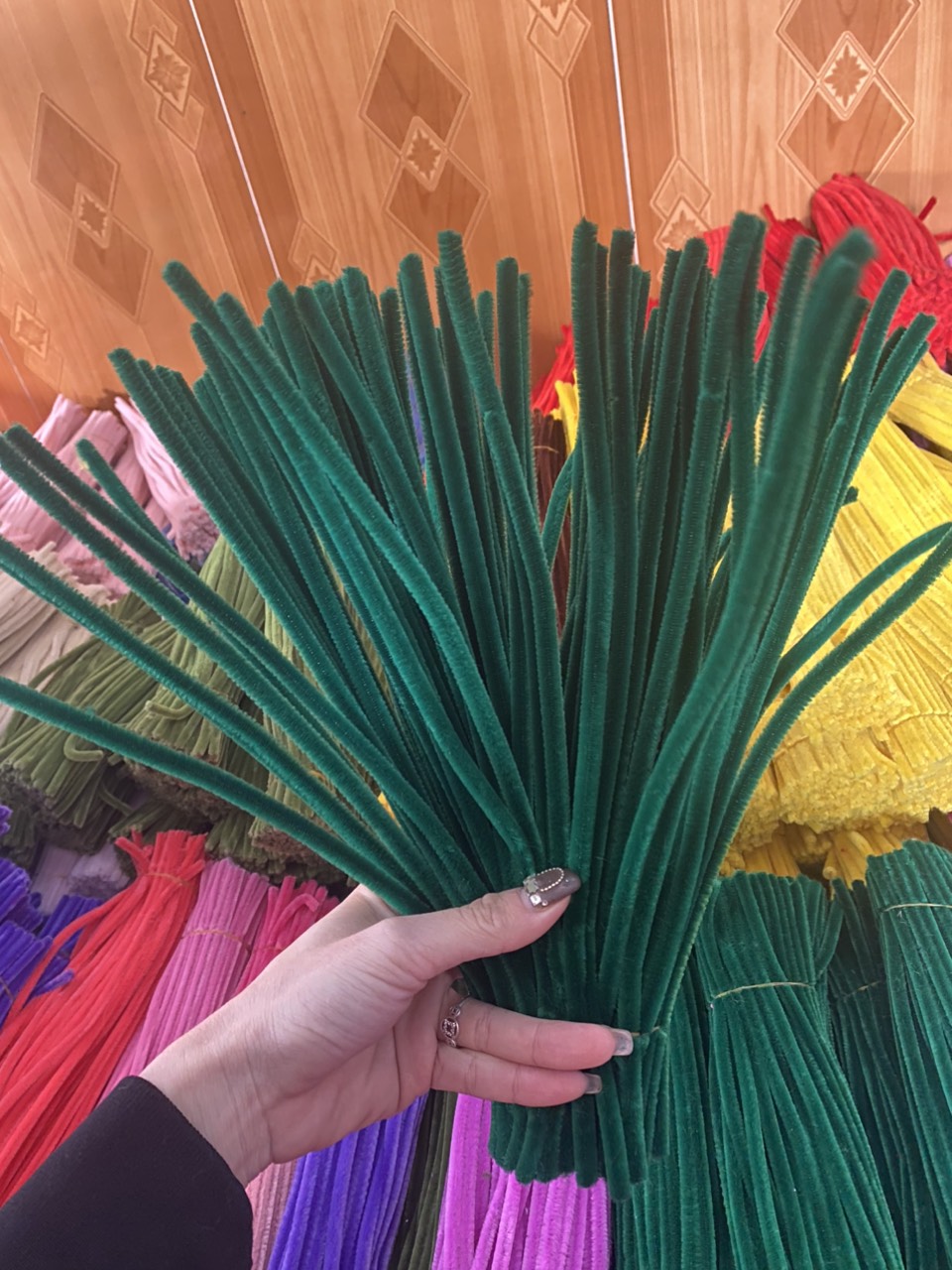 Phấn tô màu hoa kẽm nhung