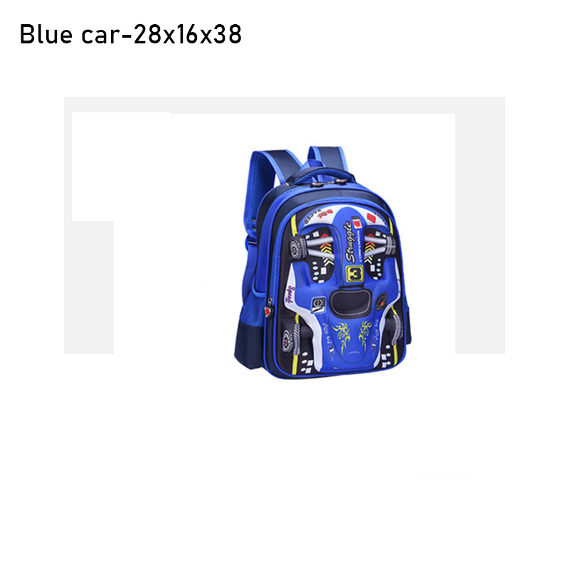 Johnn bag child kindergarten bag fashion bag stovepipe 3D backpacks bags, suitable for children school suitable for child age BMW3-galaxy5 fighting