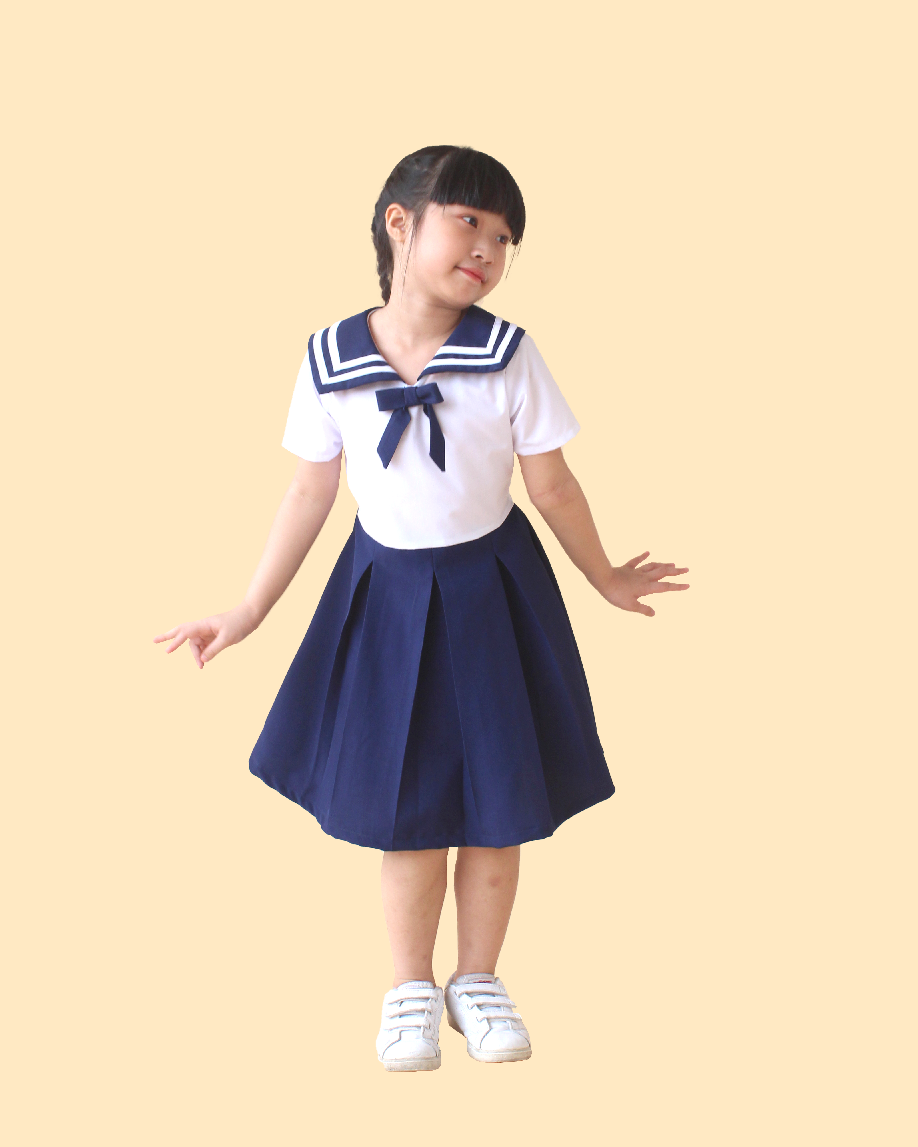 Váy Đầm Học Sinh Bé Gái Jadiny Học Cấp 1, Tiểu Học | Lazada.Vn