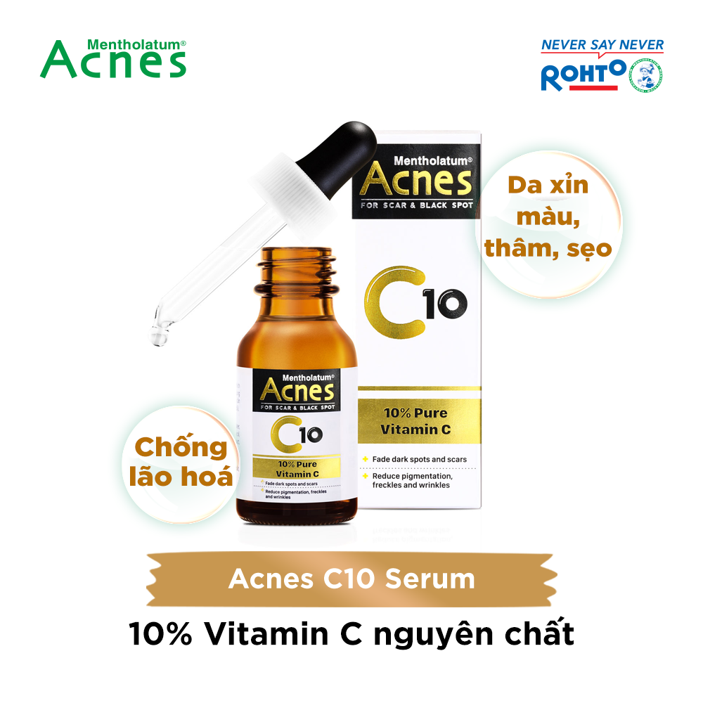 Dung dịch Vitamin C dưỡng da Acnes C10 15ml