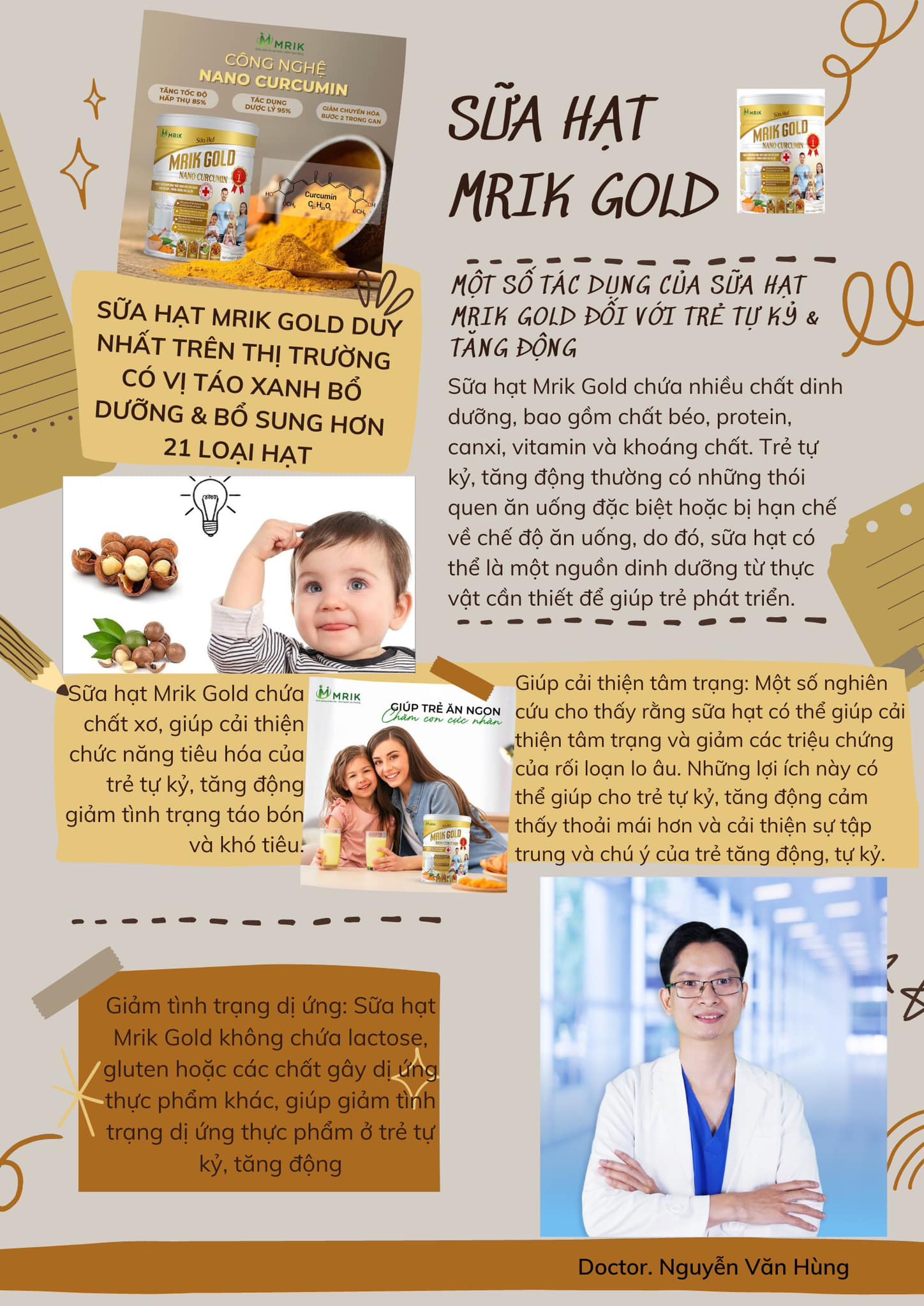 Cốm phát triển trí não Mrik Focus IQ Kid Gold