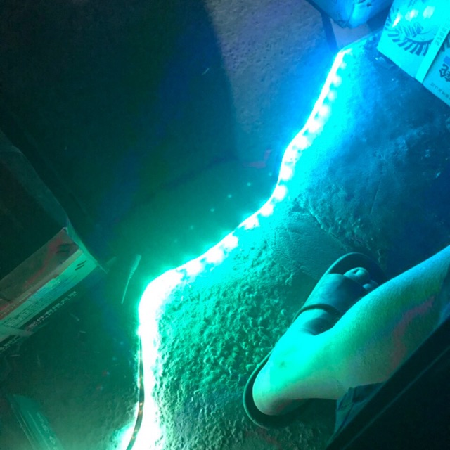 Sản phẩm gia đình làm: denlét🌅| 1 sợi đèn lét 1m hàng cao cấp co miếng dán 3 mặt sau 12v 24v ô tô xe đạp điện xe máy