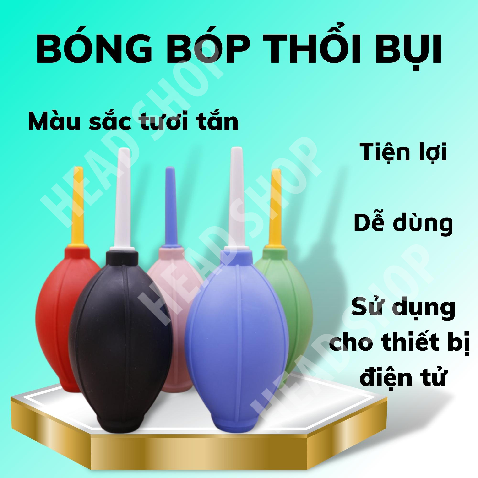 Bóng bóp thổi bụi, Bóng thổi bụi cho thiết bị điện tử làm sạch các khe kẽ HEADSHOP