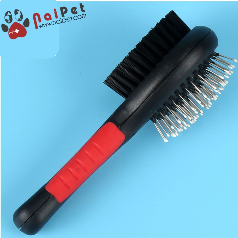 Lược Chải Lông Chó Mèo Hai Mặt LCL006