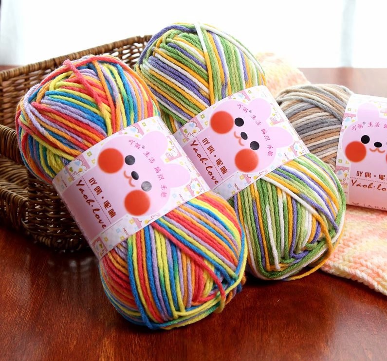 Len Yaoh Wool Loang-100g (đan mũ, đan khăn, đan áo)