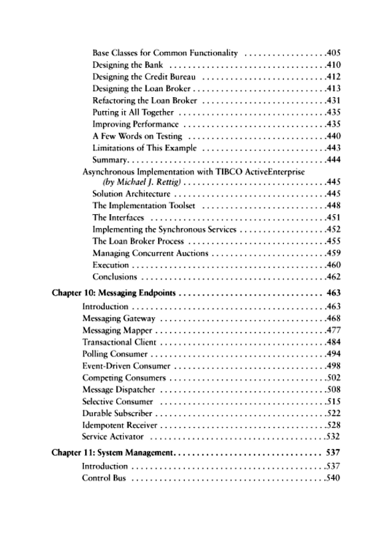 Enterprise Integration Patterns