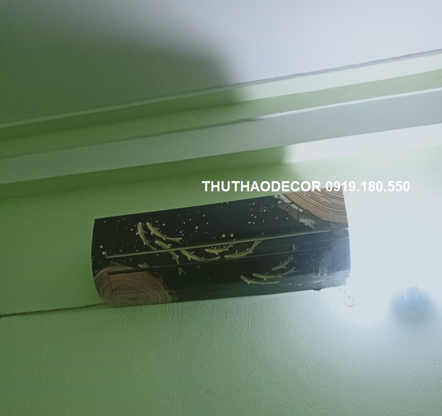 [HCM]Decal Dán Tủ Lạnh CÁ CHÉP VÀNG - THUTHAODECOR