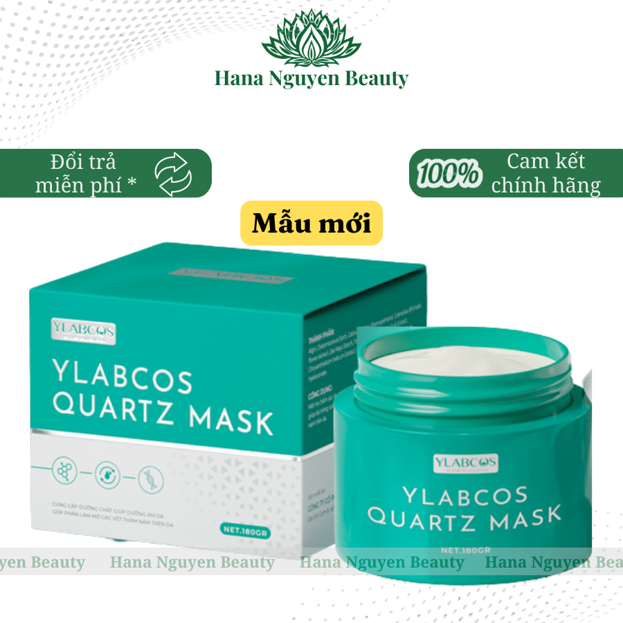 Mặt nạ thạch anh khô Dr Lacir 180gr