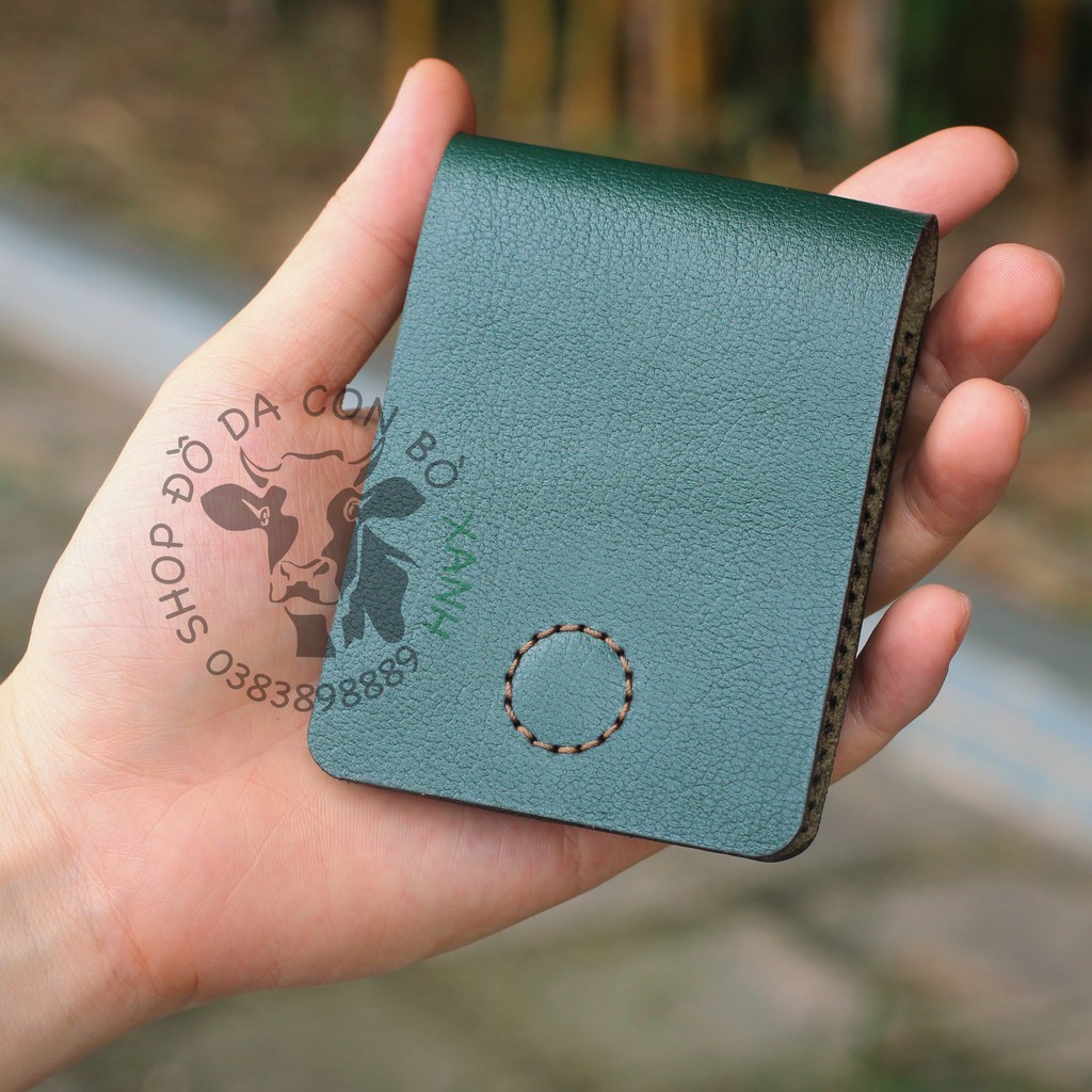 Ví Sen DA BÒ THẬT handmade