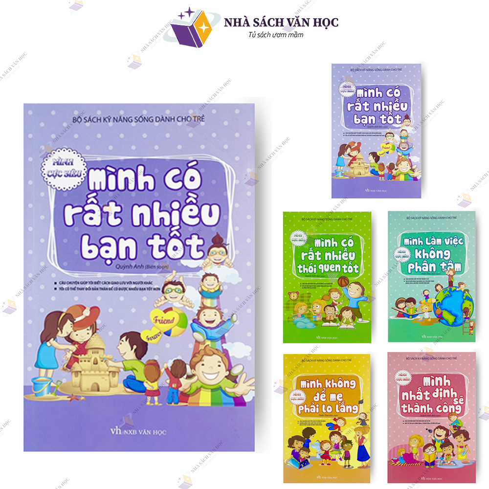 Sách - Bộ Sách Kỹ Năng Sống Dành Cho Trẻ (Bộ 5 Cuốn )