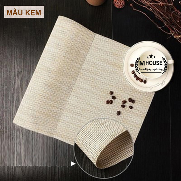 Placemats PVC Waterproof Dining Pad Table Mat Heat Insulation