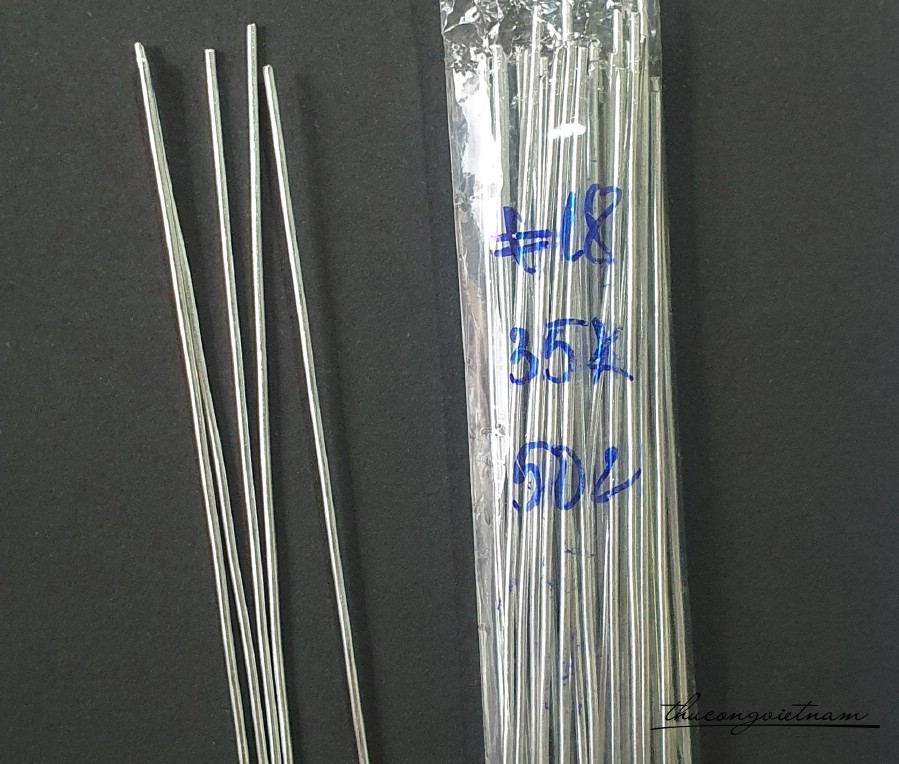 Kẽm cành bạc dài 40cm 50 cây