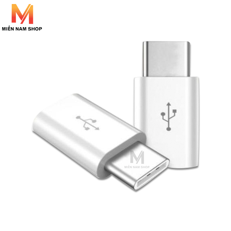 Đầu chuyển đổi micro usb sang usb type c 3.0