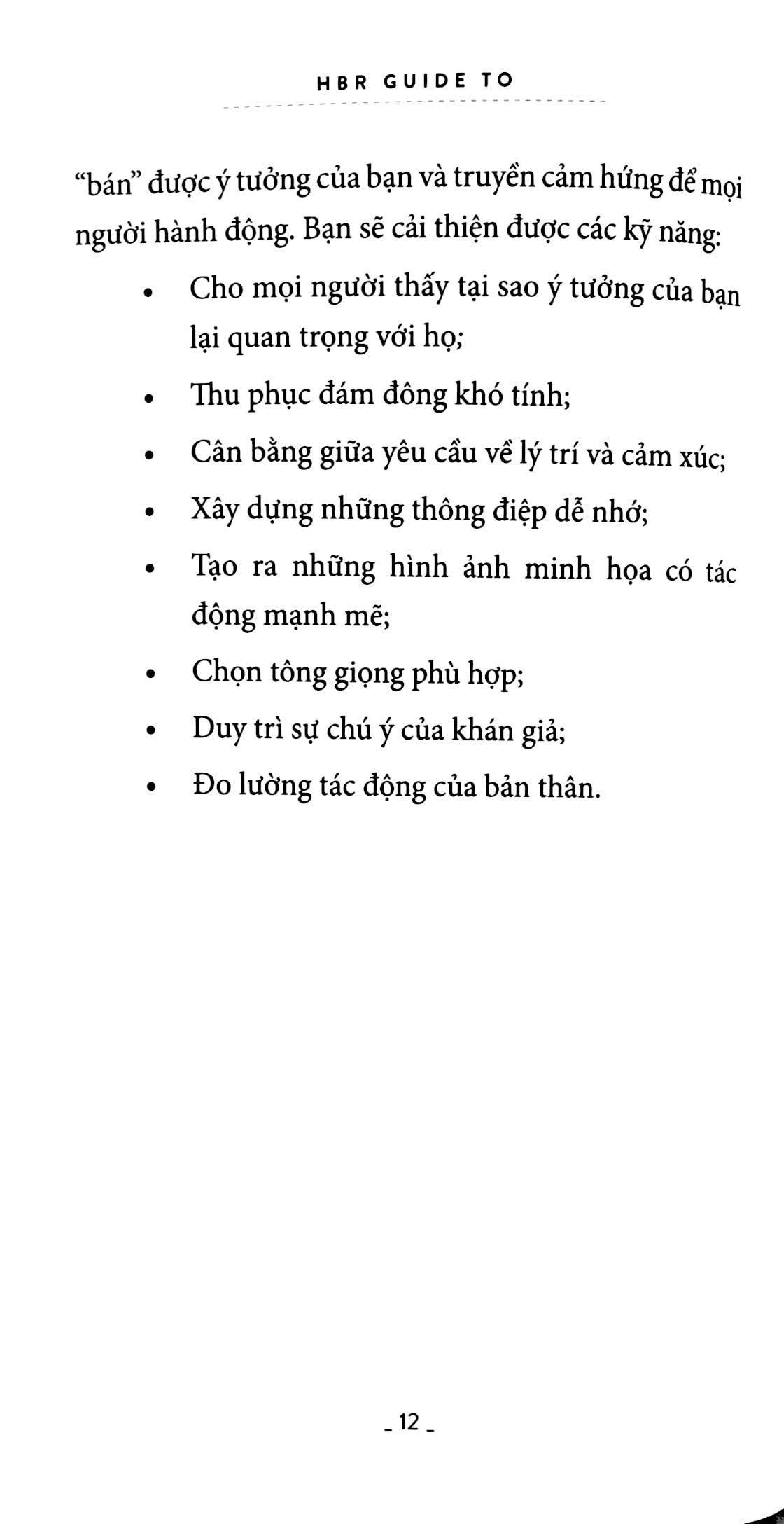 Fahasa - HBR Guide To - Trình Bày Thuyết Phục (Tái Bản 2018)