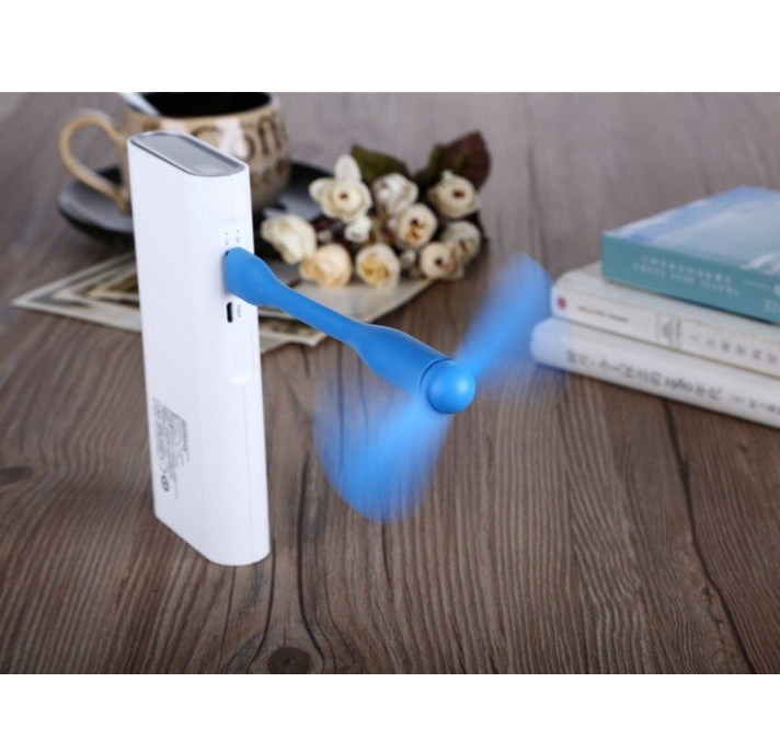 [HCM]Quạt mini cổng USB uốn dẻo (màu ngẫu nhiên)