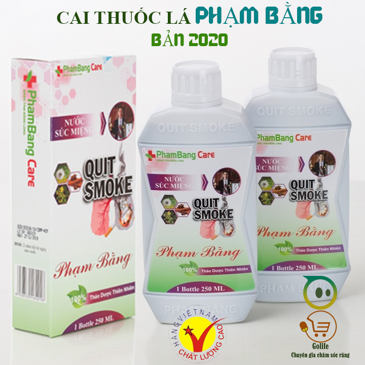 Hàng xịn Cai Thuoc lá Phạm Bằng Quit smoke 2021