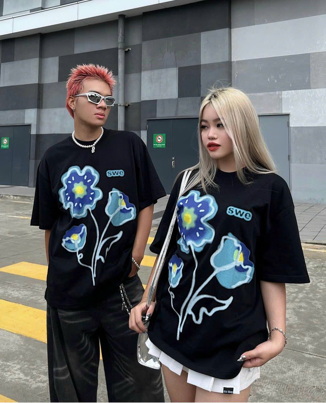 Áo thun local brand swe unisex nam nữ full mạc