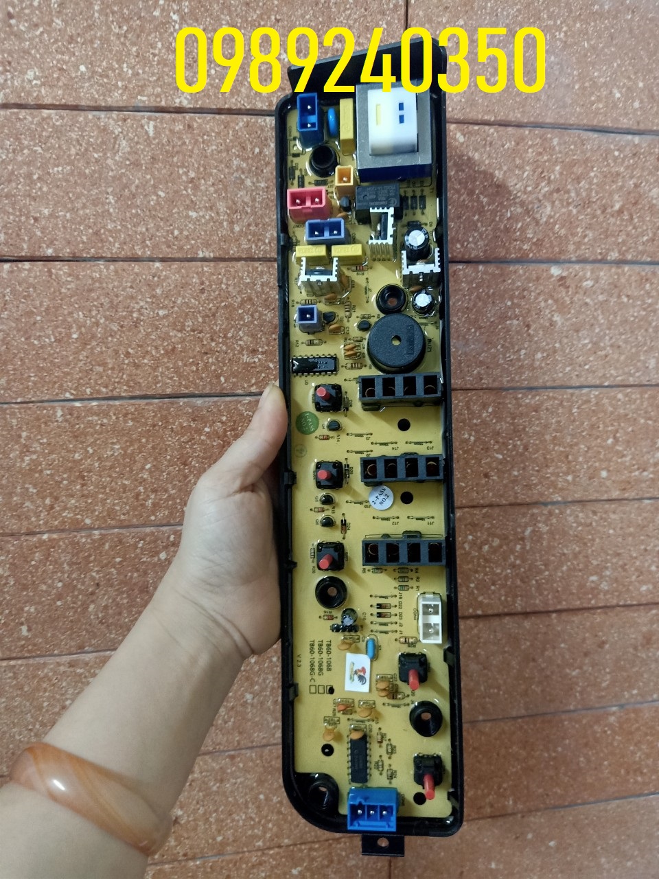 Bo mạch máy giặt Midea cửa đứng 5 phím