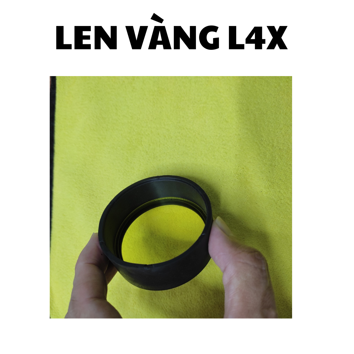 [NN] LEN vàng gắn đèn L4X phá sương