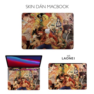Miếng Dán Skin Dành cho Laptop MACBOOK In Hình One piece Bộ 1Ib Mã Máy cho thumbnail
