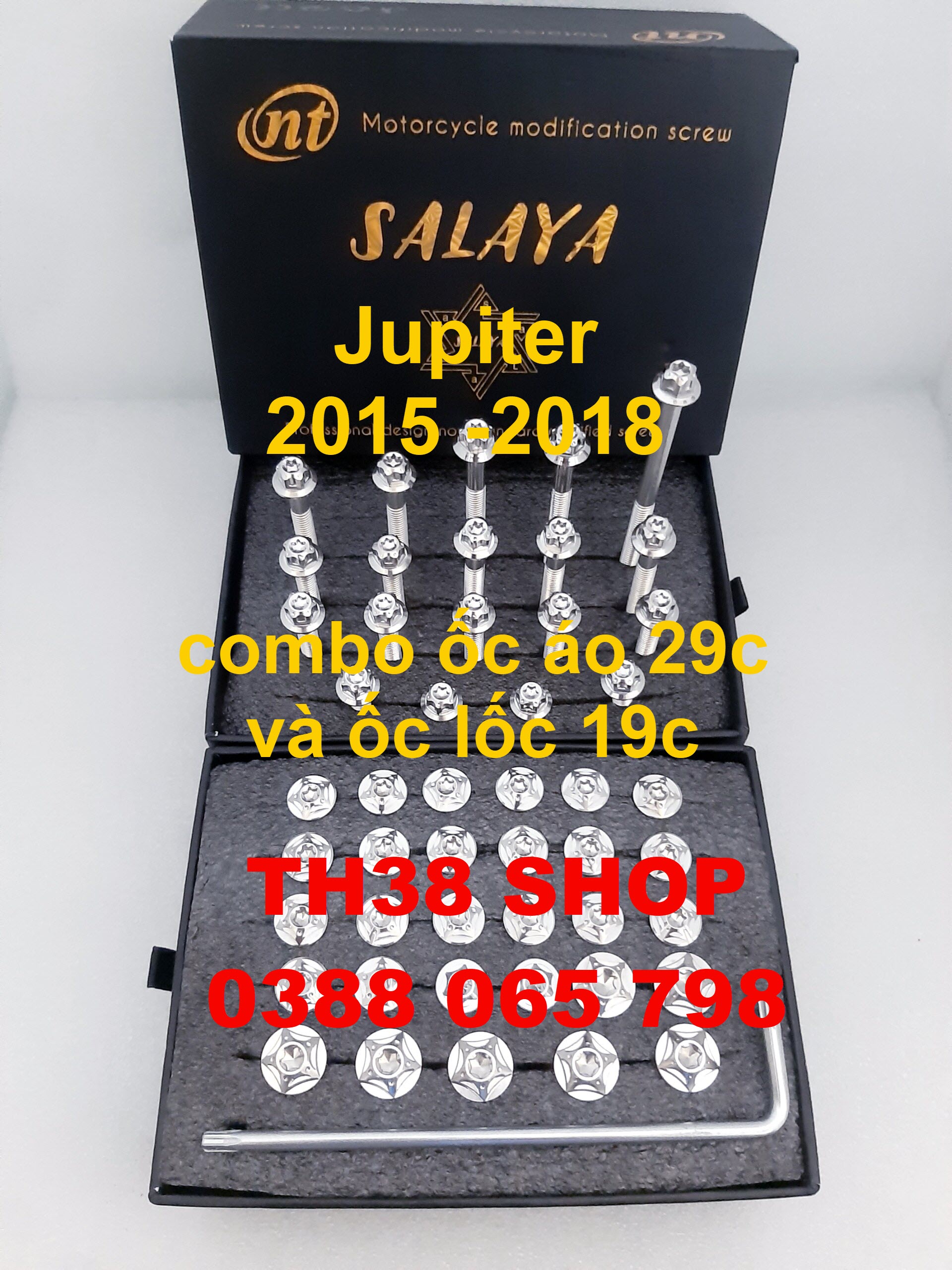 combo ốc áo và lốc salaya jupiter [2015 - 2018]
