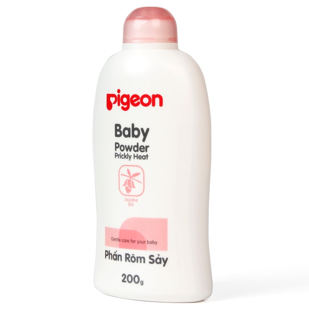 Phấn rôm sảy Pigeon nắp màu 200g