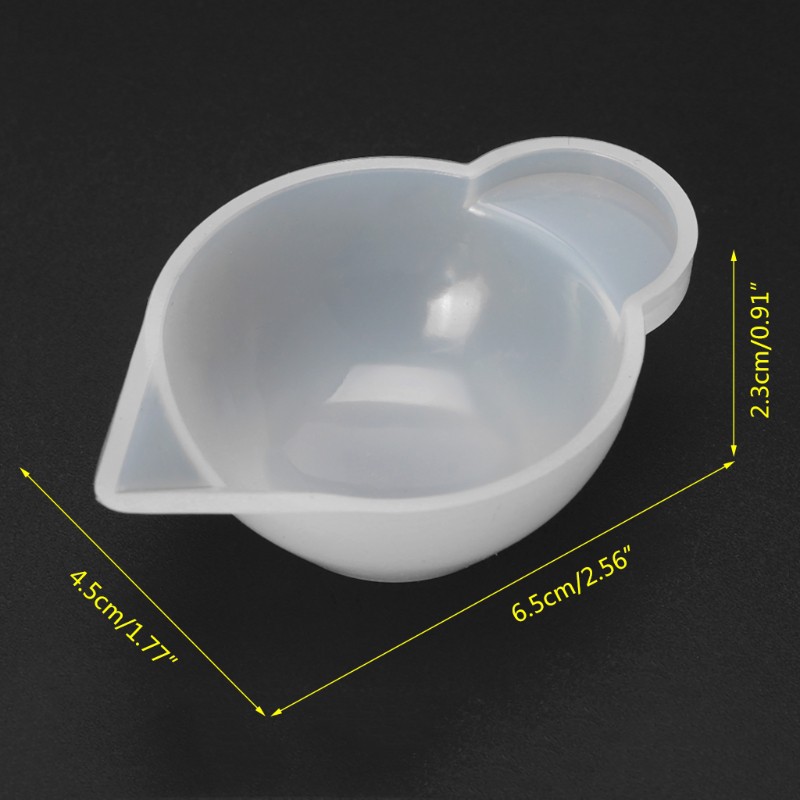 Chén nhựa silicone dẻo đổ keo resin