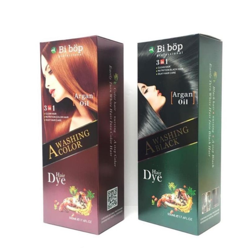 [CHINH HANG] DẦU GỘI ĐEN TÓC BIBOP - PHỦ BẠC PHỦ NHUỘM CAO CẤP