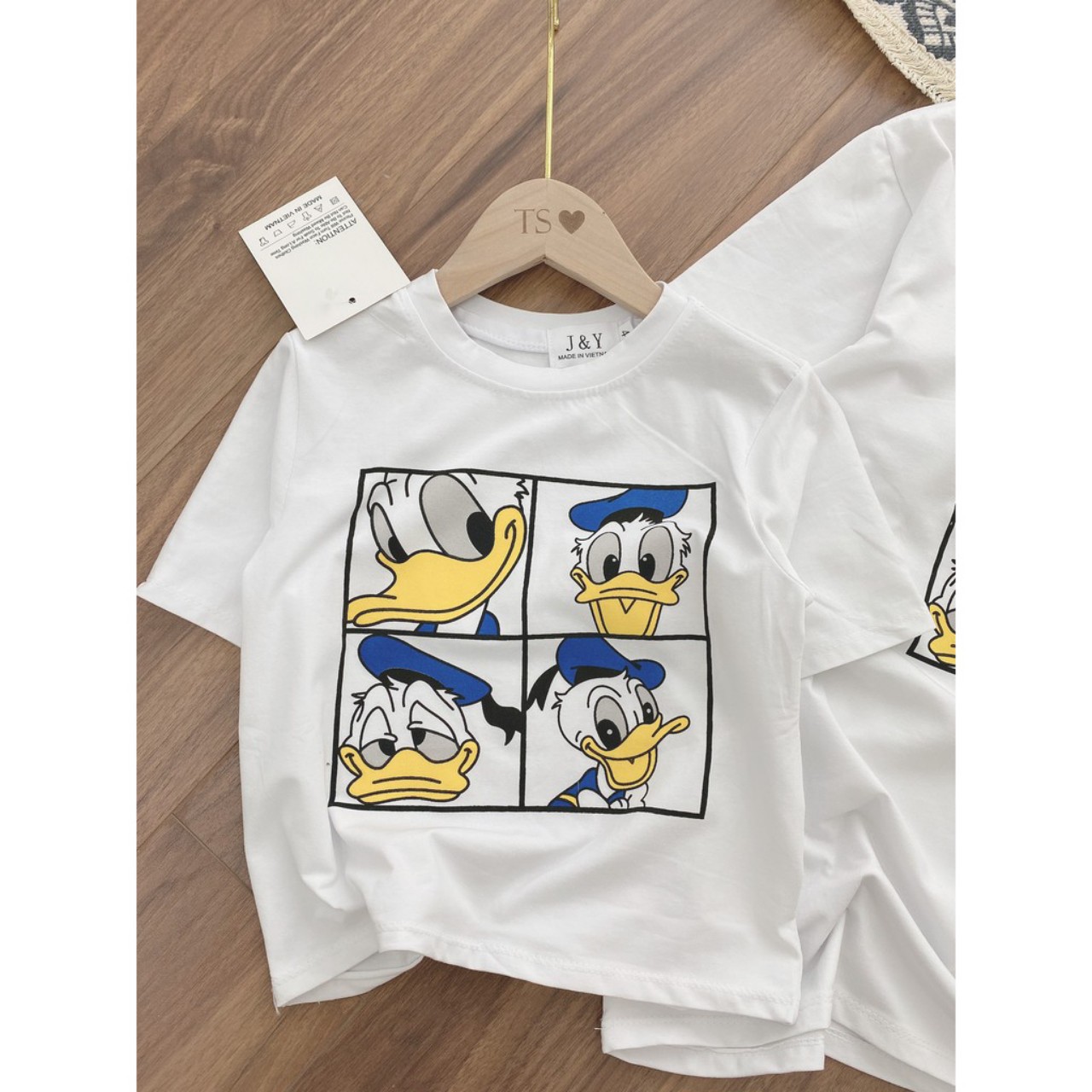 (T-Shirt) T-Shirt for Mother and Baby Donal Mouse.