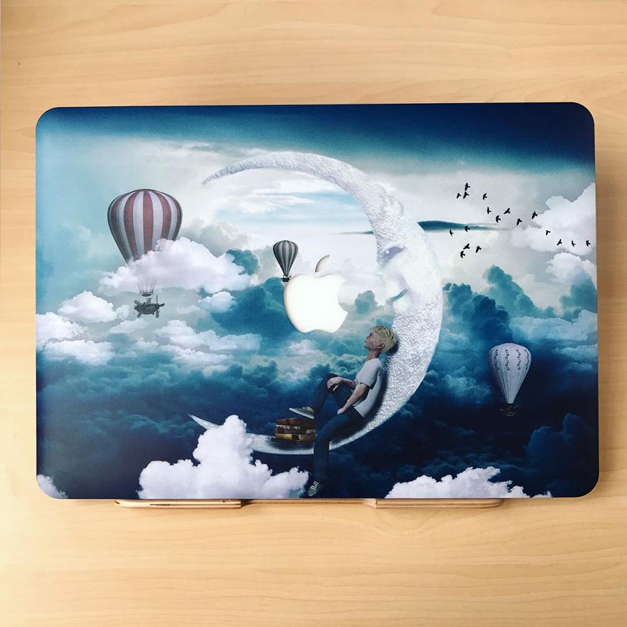Case Ốp Macbook Air 13.3" Trăng Khuyết (Model A1466)