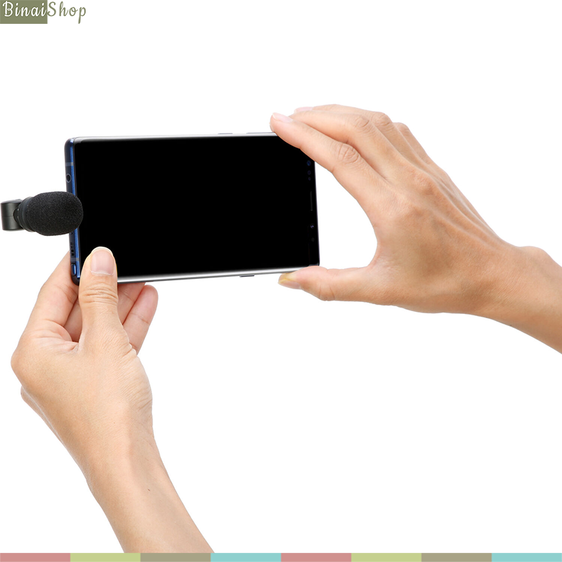 Saramonic Smartmic UC Mini - Micro Cho Điện Thoại Android, Chuẩn Cắm USB Type-C