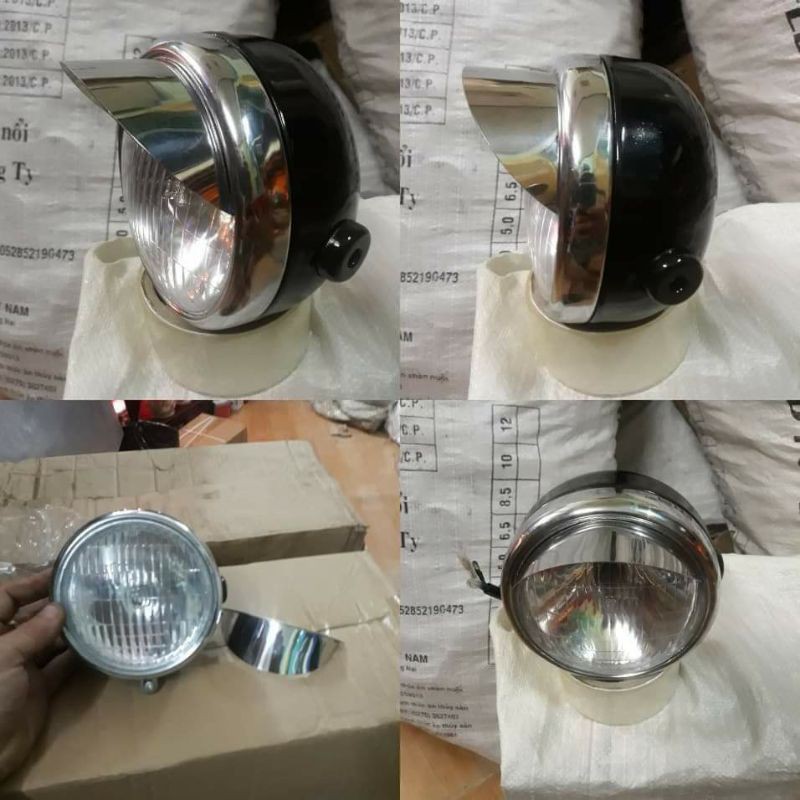 nón đầu đèn pha 67, chaly,CL70