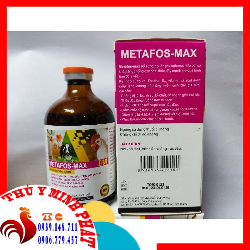 METAFOS MAX i14 CHAI 100ML, 20ML