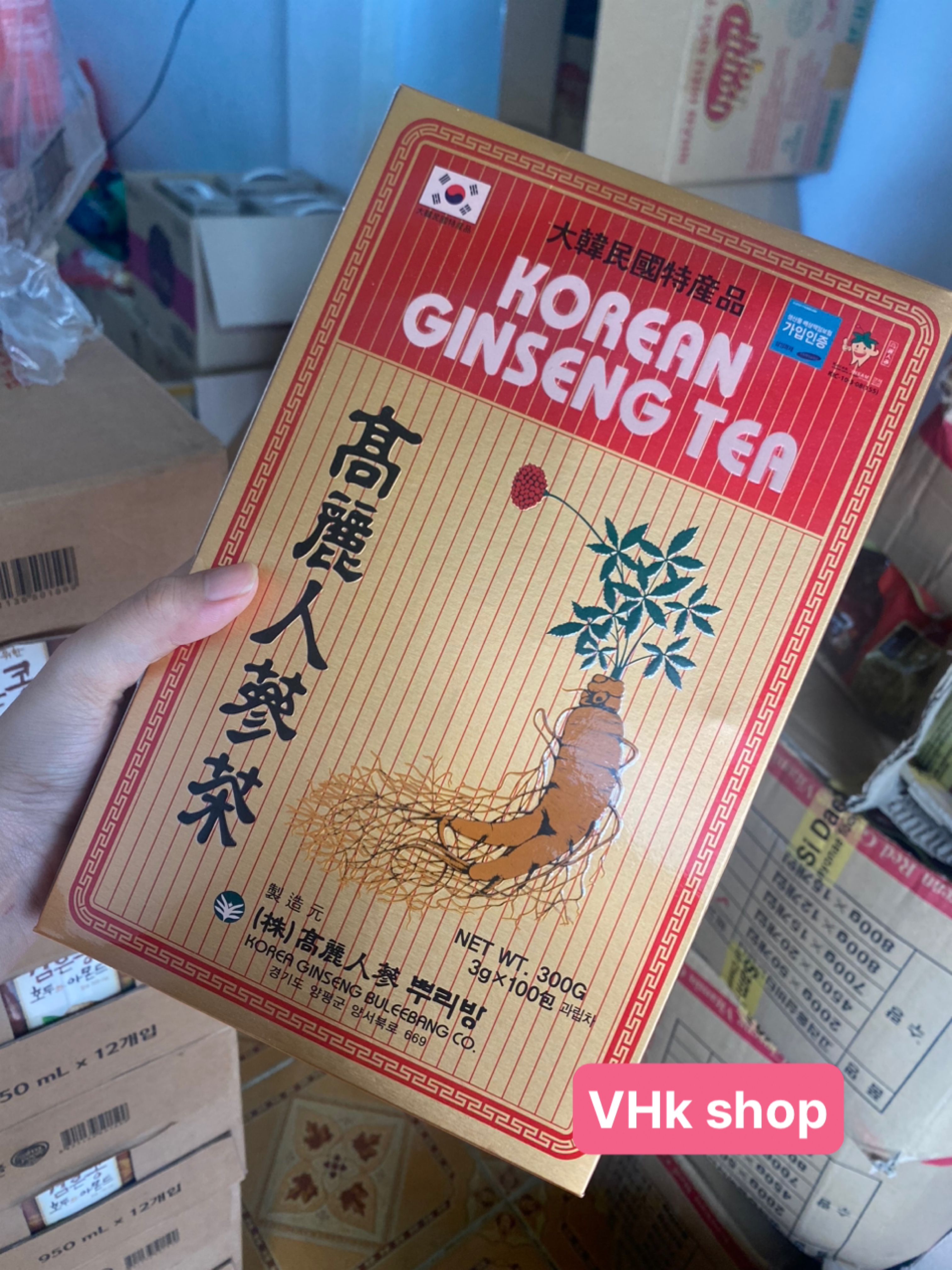 Trà Sâm Buleebang Korean Ginseng Tea Hàn Quốc