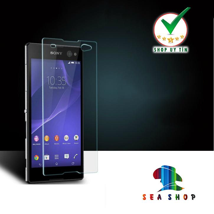 Combo 2 glass tempered for Sony Xperia C3 D2502