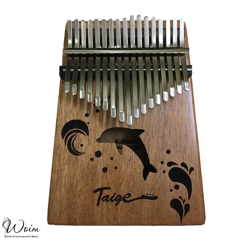Đàn Kalimba 17 phím Taige gỗ Mahogany