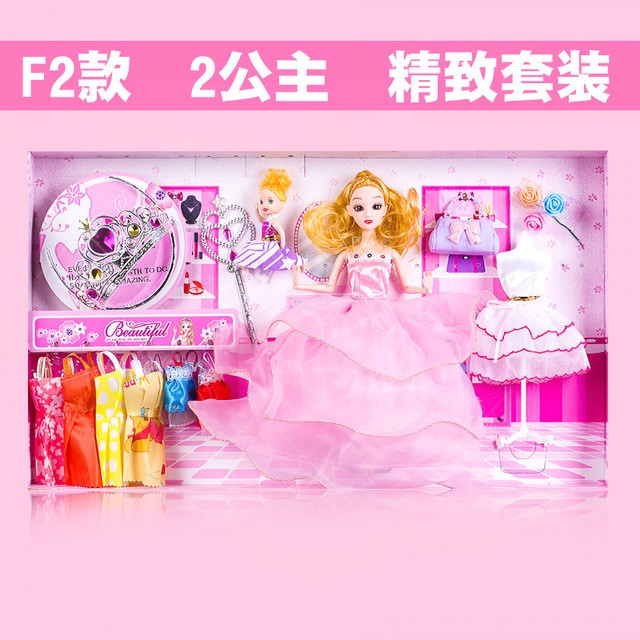 [HCM]Bộ Quà Tặng Búp Bê Barbie