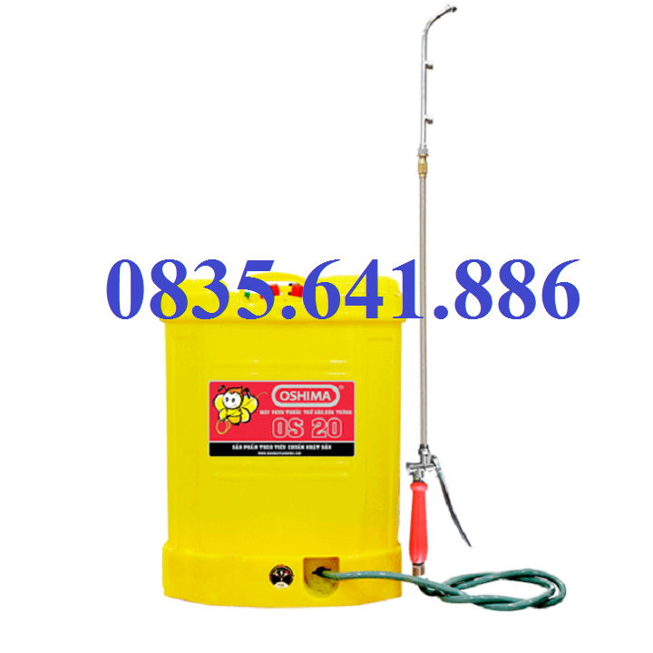 Bình phun xịt điện 20l oshima os 20- chính hãng- bảo hành 12 tháng