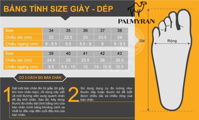 Giày cao gót nữ 3cm da sịn thật palmyran CG28