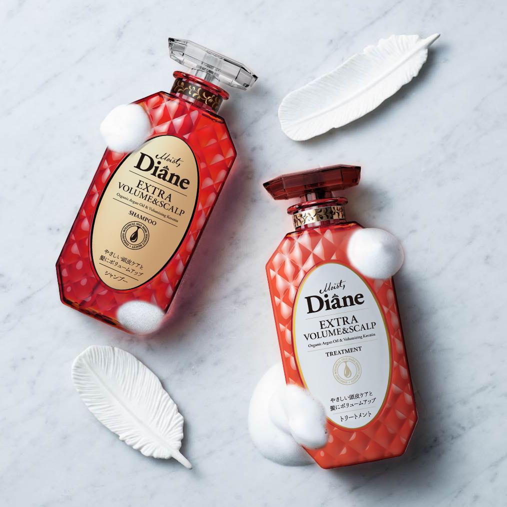 Dầu gội Moist Diane Extra Volume & Scalp Nhật Bản 450ml