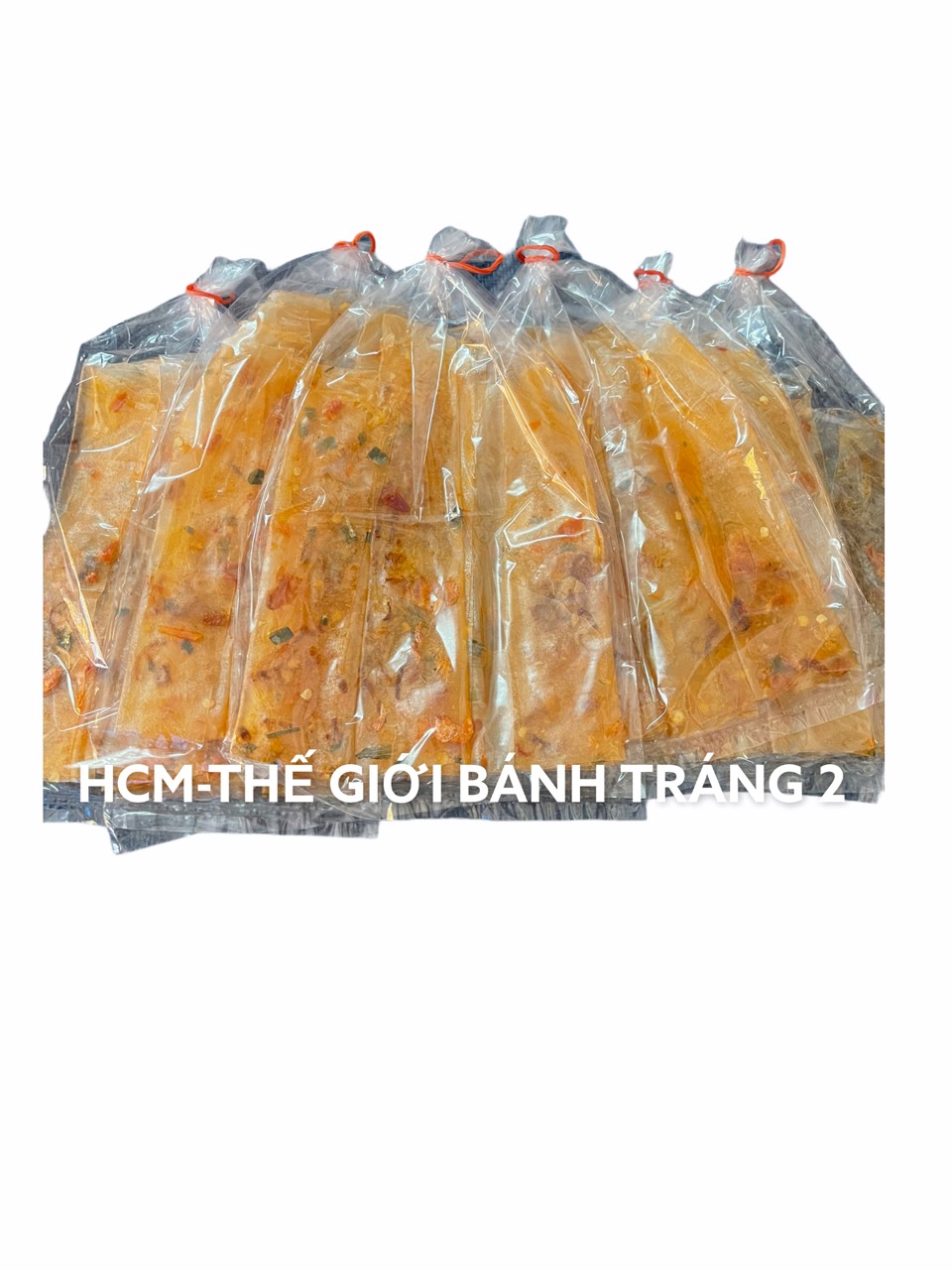 [HCM]Combo 10 bánh tráng dẻo tôm cuộn hành phi Tây Ninh cực ngon!