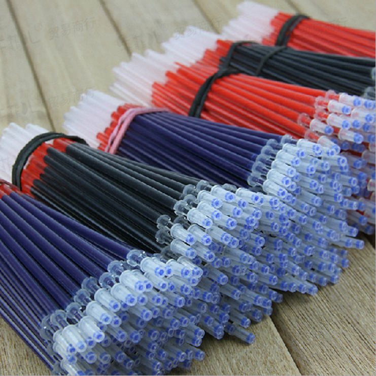 Bộ 10 Cây Ruột bút ngòi Kim - ngòi Bi (Xanh - Đỏ - Đen)