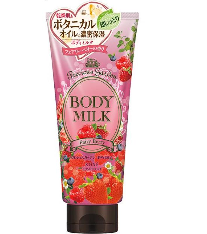 Sữa dưỡng thể Kose Body Milk Precious Garden Fairy Berry 200g (Hương dâu)