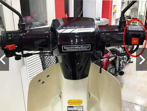 Cụm công tắc honda Dream bên phải ( có tay phanh + nút đề)