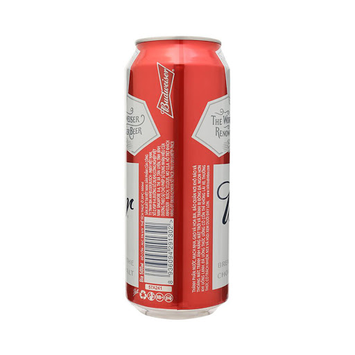 [Siêu thị WinMart] - Thùng 12 lon bia Budweiser 500ml