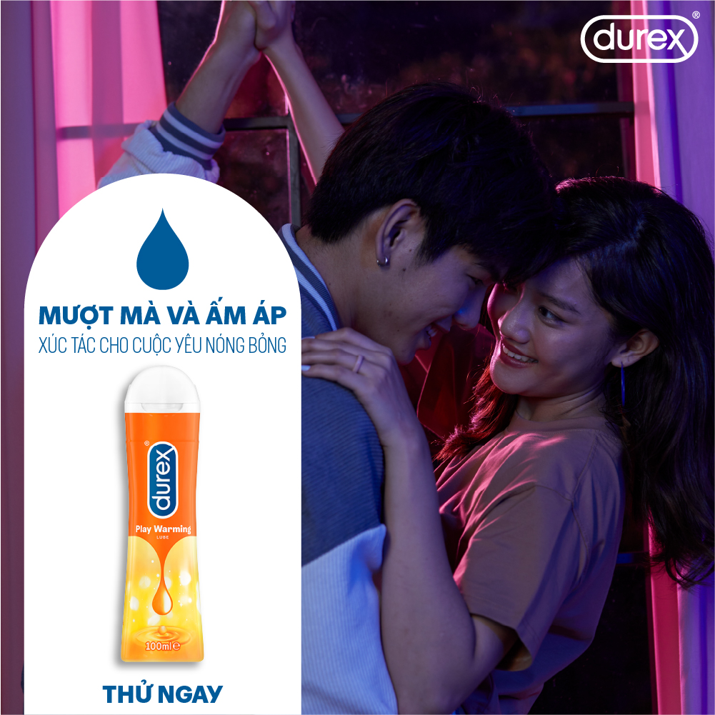 Gel bôi trơn Durex Play Warming có chất làm ấm 100ml/chai