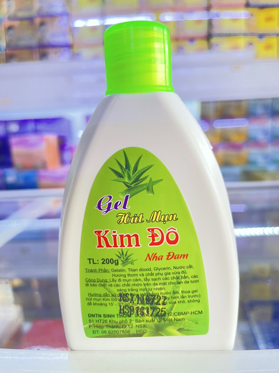 Gel Lột mụn nha đam Kim đô 200ml