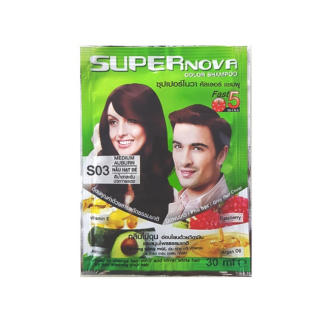 Dầu gội nhuộm tóc Super Nova