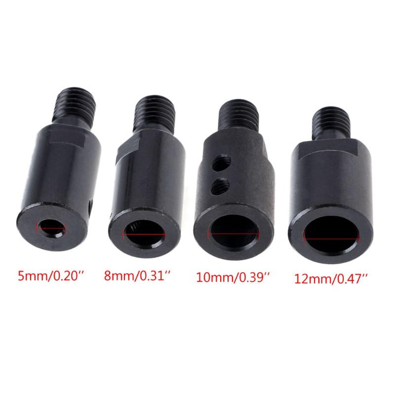 Bộ trục kẹp đĩa cưa mài M10 lỗ trục 5mm,6mm,8mm,10mm,12mm,14mm dùng cho motor 775,895, 795