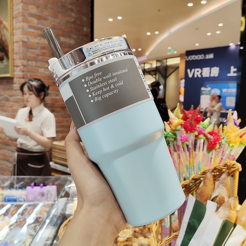 [Mã LIFEHLSALE1 giảm 10% đơn 150K] Ly giư nhiệt tyeso 600ML - 890ML